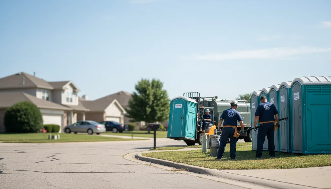 Porta Potty Rental in Farley, IA near me